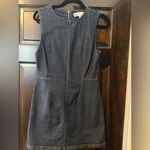 Zara Dark Denim Dress Size Medium